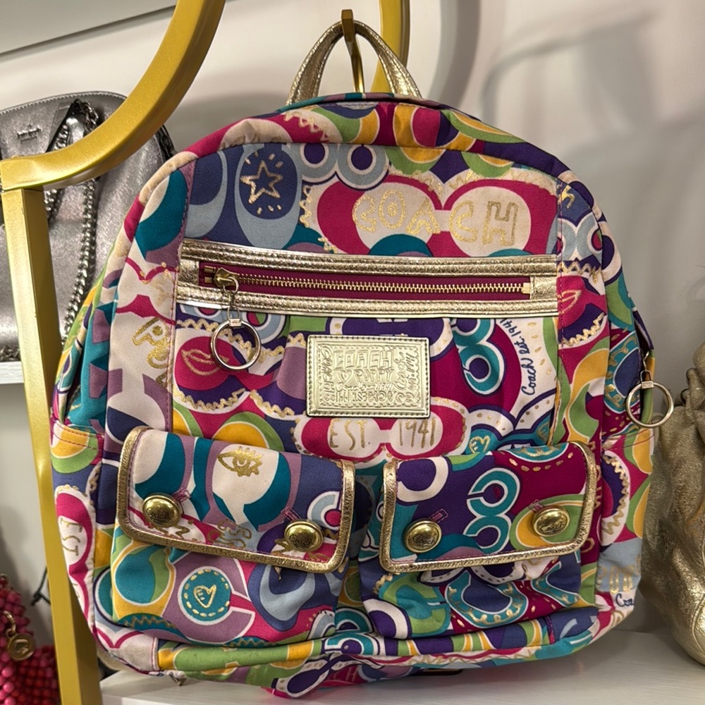 RARE Coach Poppy Backpack